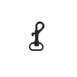 5/8" Matte Black, Bolt Swivel Snap Hook, Zinc Alloy, #P-1785-BLK -Leather Goods Sales Shop ohio travel bag swivel snaps 5 8 black bolt swivel snap hook solid brass zinc alloy p 1785 blk p 1785 blk 30710214656199 1080xcopy