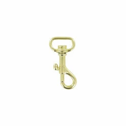 5/8" Brass, Bolt Swivel Snap Hook, Zinc Alloy, #P-1785-BP -Leather Goods Sales Shop ohio travel bag swivel snaps 5 8 brass bolt swivel snap hook zinc alloy p 1785 bp p 1785 bp 38255239594207 1080xcopy